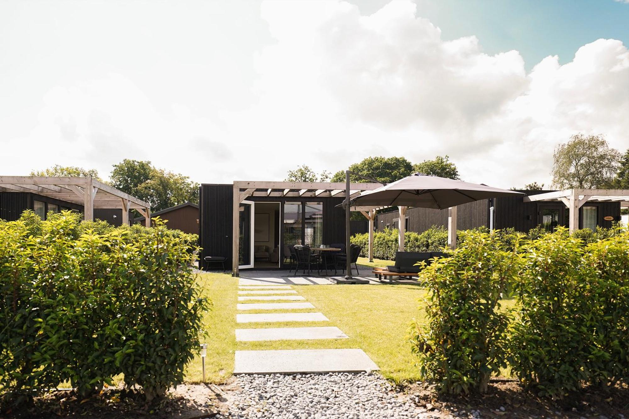 Luxe Lodge 'Bold' Nabij Bos En Veluwemeer - 4 Pers Ermelo Exterior foto